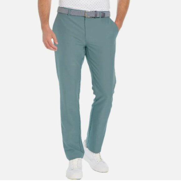 NEW Greg Norman Men's 32x32 Performance Golf Pants Blue - Picture 1 of 8